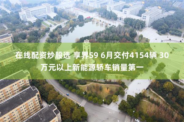 在线配资炒股选 享界S9 6月交付4154辆 30万元以上新能源轿车销量第一