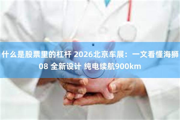 什么是股票里的杠杆 2026北京车展：一文看懂海狮08 全新设计 纯电续航900km