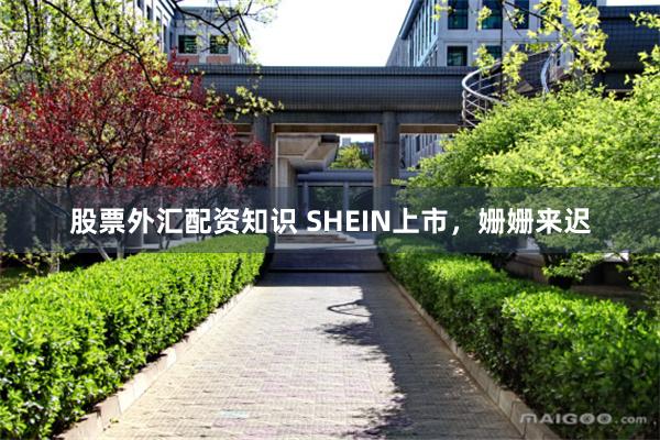 股票外汇配资知识 SHEIN上市，姗姗来迟