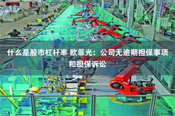 什么是股市杠杆率 欧菲光：公司无逾期担保事项和担保诉讼