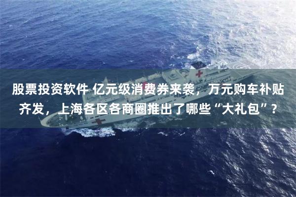 股票投资软件 亿元级消费券来袭，万元购车补贴齐发，上海各区各商圈推出了哪些“大礼包”？