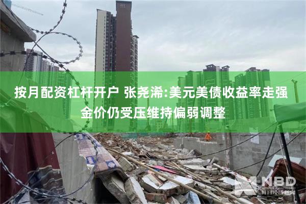 按月配资杠杆开户 张尧浠:美元美债收益率走强 金价仍受压维持偏弱调整